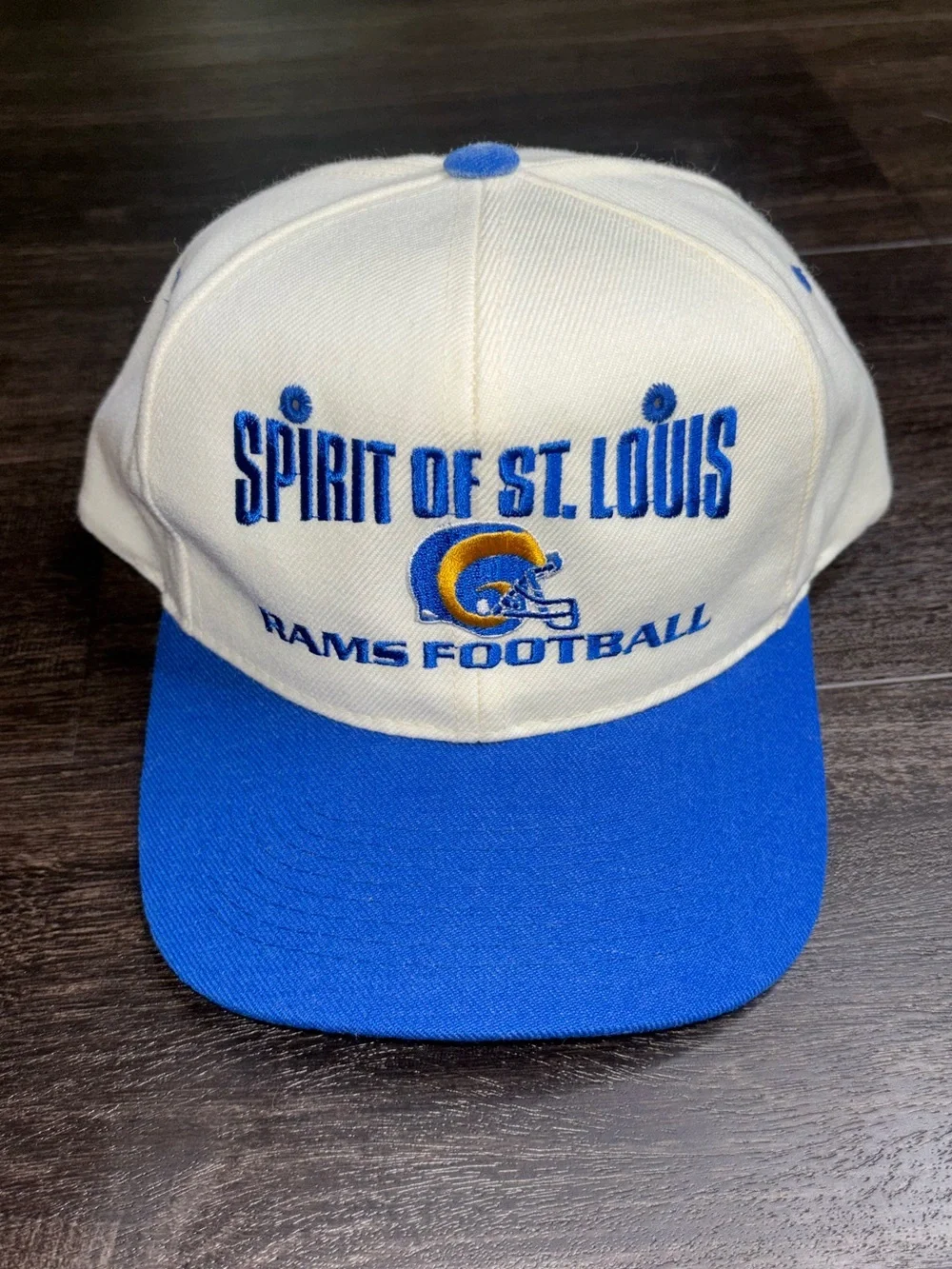 Vintage St Louis Rams Hat 90s Snapback Cap Spirit Of St Louis